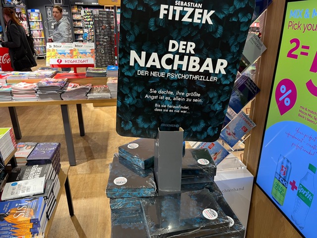 Fitzeks neuer Psychothriller „Der Nachbar“ – wo kaufen in Frankfurt, Berlin, München