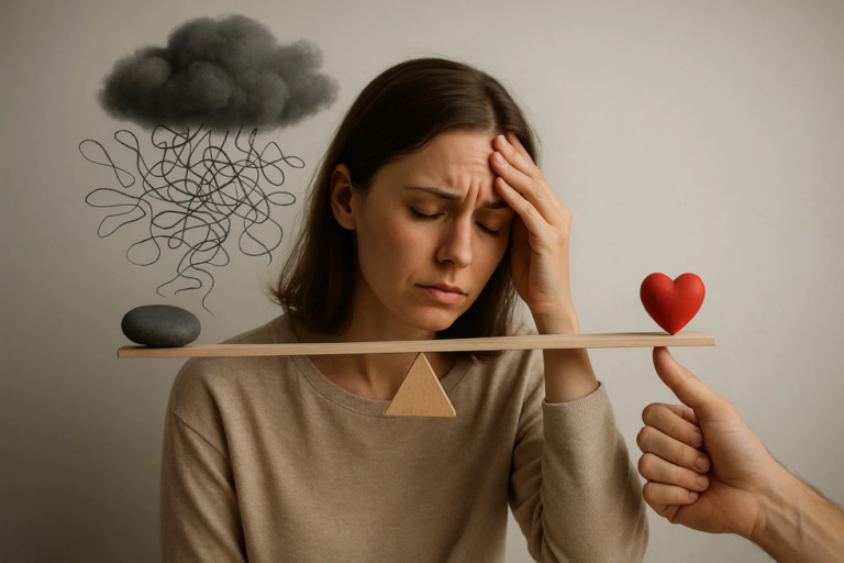 Negative Gedanken stoppen: So finden Sie emotionale Balance und innere Ruhe