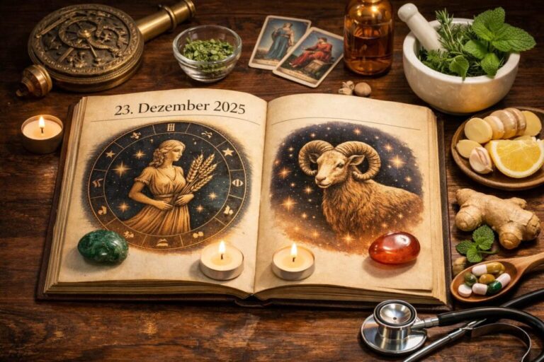 Horoskop heute 23. Dezember 2025: Jungfrau und Widder im Fokus – Tipps für Liebe und Gesundheit