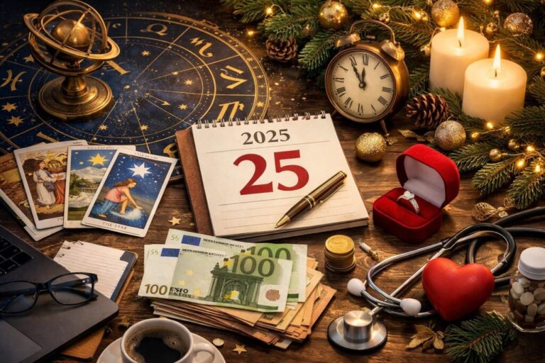 Horoskop heute 25. Dezember 2025: Karriere, Liebe und Finanzen – Prognose für alle Sternzeichen