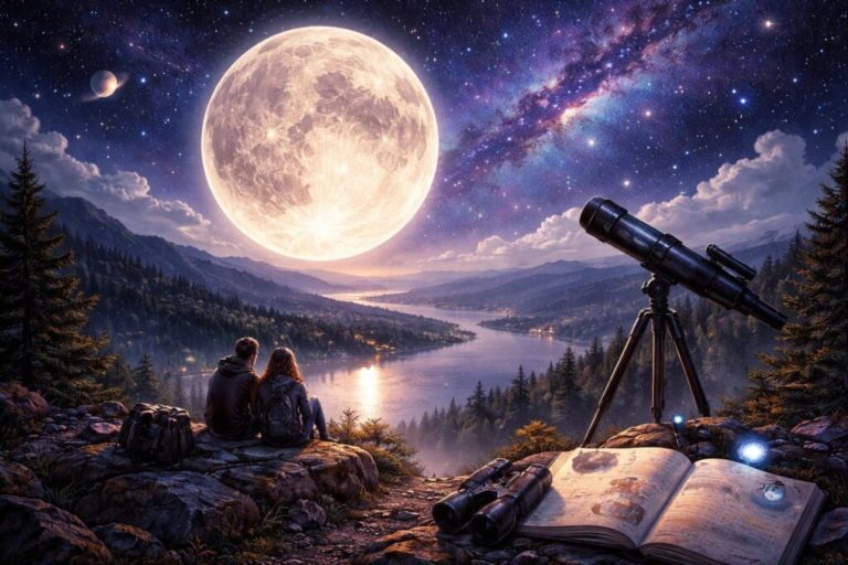 Vollmond in Deutschland 2026: Termine, Aussichtspunkte und Astronomie-Guide