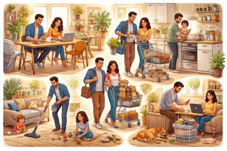 Moderne Rollenverteilung 2026: Wie teilen sich Paare heute Beruf und Haushalt auf