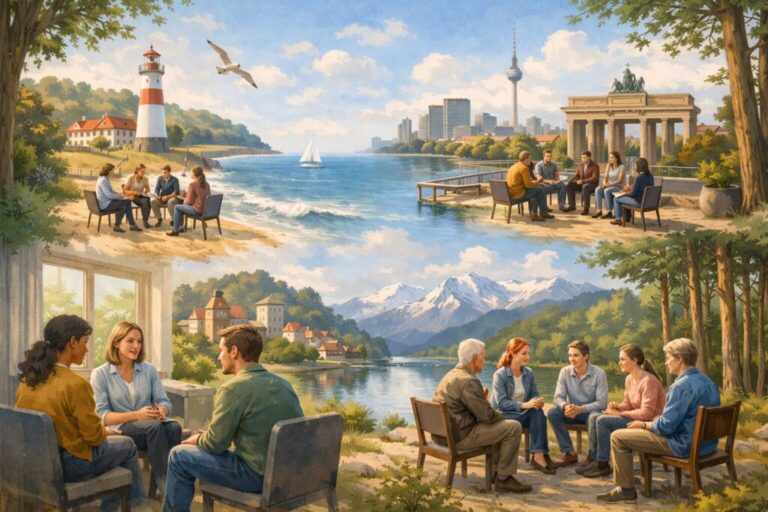 Gruppentherapie Standorte 2026: Wo Sie in Deutschland Hilfe finden