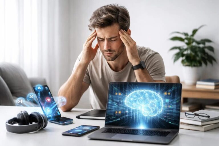 Digital Detox: Wie Sie Ihr Gehirn 2026 vor der digitalen Überlastung und KI-Burnout schützen